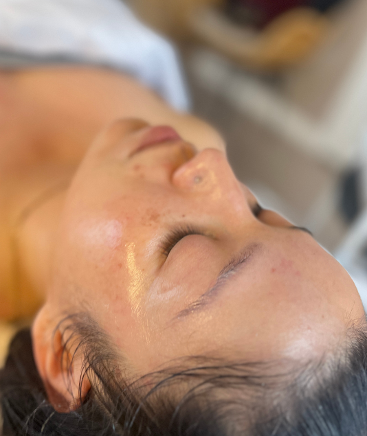 Regenerative facial treatment at LUX House of Beauty, a wellness-inspired skin studio in Baldwin Park, CA