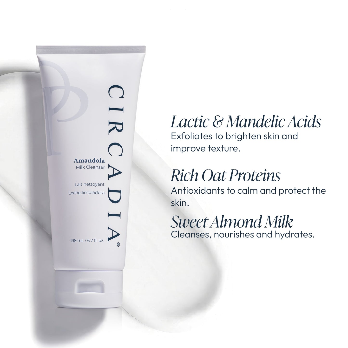 Circadia Amandola Milk Cleanser 6.7oz