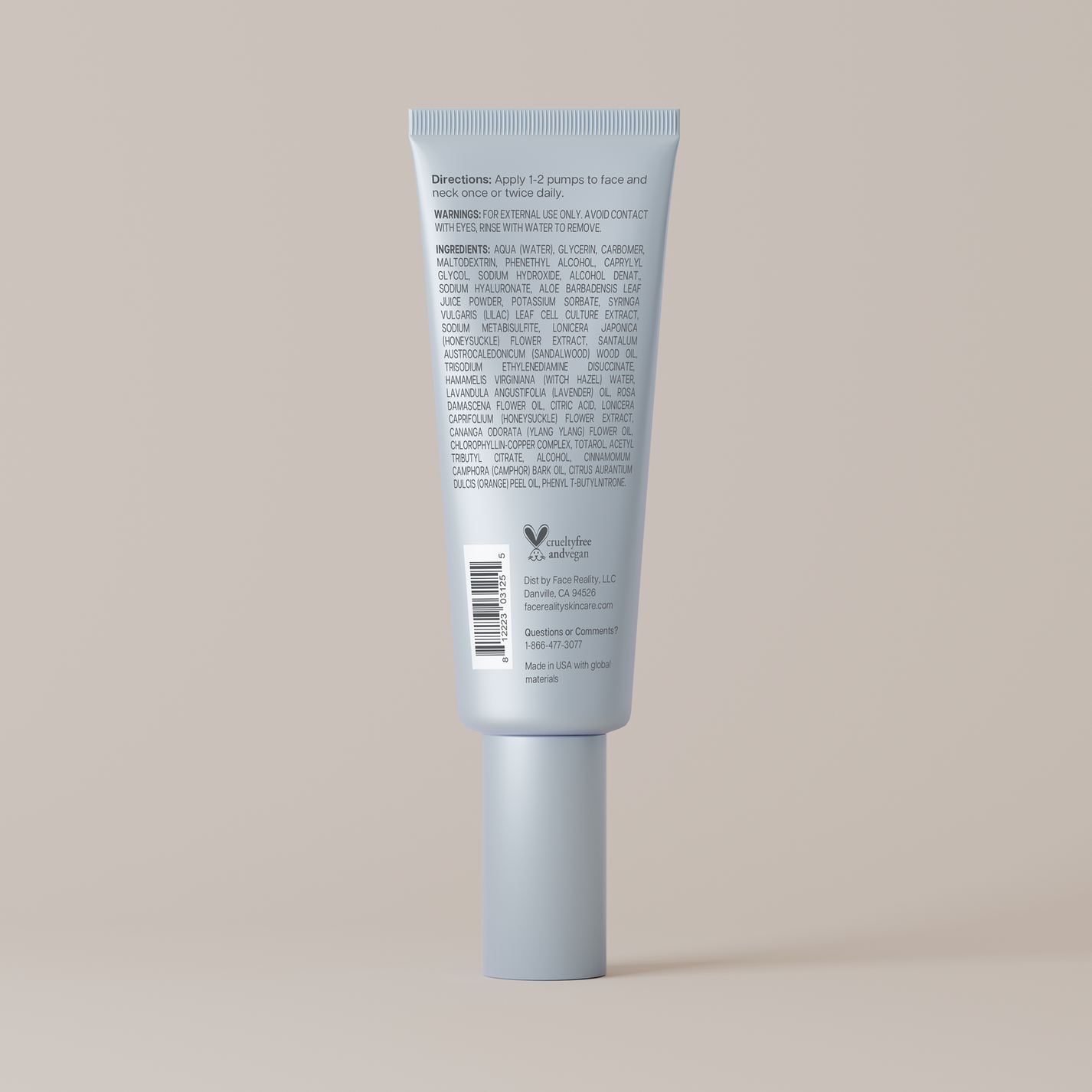 Face Reality hydraBalance Gel
