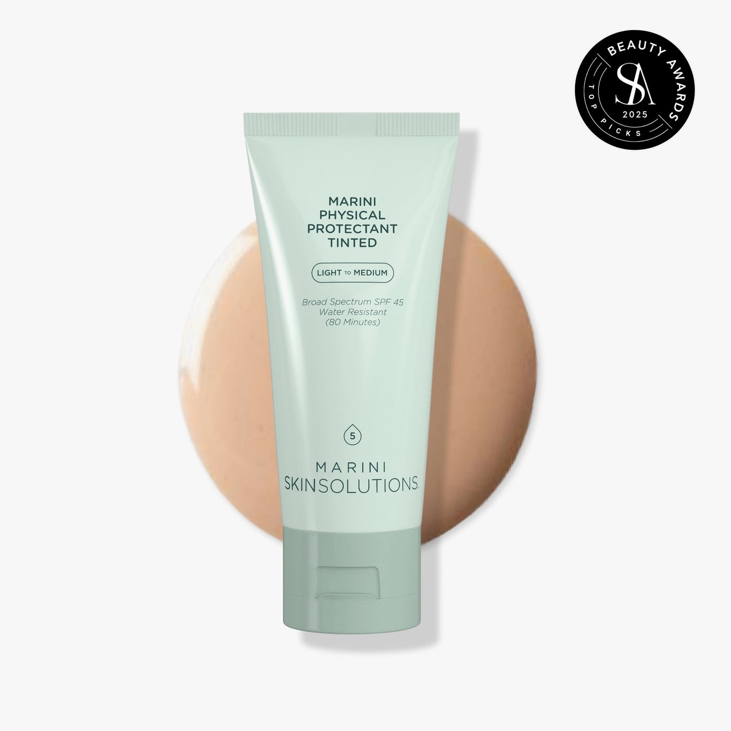 Marini Physical Protectant SPF 45 Tinted - Light to Medium